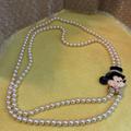 Disney Jewelry | Disney Mickey In Top Hat 26inch Costume Jewelry | Color: Black/White | Size: Os