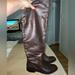 Coach Shoes | Coach Knee-High Leather Boots | Color: Brown | Size: 8