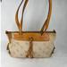 Dooney & Bourke Bags | Dooney & Burke Signature Canvas Tassel Shoulder Bag Beige From 80s- 90s | Color: Brown/Tan | Size: Os