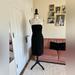 Zara Dresses | Little Black Cocktail/Work Dress Size M - Zara | Color: Black/White | Size: M