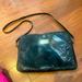 Michael Kors Bags | Michael Kors Ipad Laptop Black Shiny Snakeskin Print Crossbody Bag | Color: Black | Size: Os