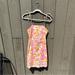 Lilly Pulitzer Dresses | Bright Floral Vintage Lilly Pulitzer Dress | Color: Pink/Yellow | Size: 6