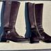 Coach Shoes | Coach Brown Turnlock Riding Boots Fg1010 Size 7.5 | Color: Brown | Size: 7.5