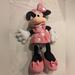 Disney Toys | Disney Mini Mouse Plush 17 In | Color: Black/Pink | Size: Osbb