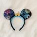 Disney Accessories | Disney Fireworks Minnie Ears | Happily Ever After | Color: Black/Blue | Size: Os