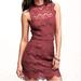 Free People Dresses | Free People Womens Daydream A-Line Bodycon Dress Size Small | Color: Red | Size: S