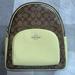 Coach Bags | Coach Court Backpack | Color: Brown/Green | Size: Os