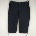 Columbia Pants & Jumpsuits | Columbia - Women's 8 - Gray Omni Shield Side Zipper Pocket Capri's | Color: Gray | Size: 8