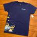 Disney Tops | Disney Parks Disneyland Blue T Shirt Size Medium, Nwt. Park Icons On Side & Back | Color: Blue | Size: M