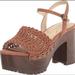 Jessica Simpson Shoes | Jessica Simpson Timia Platform Sandal (Women) | Color: Brown | Size: 7.5