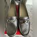 Coach Shoes | Coach Pewter Loafers Size 9. | Color: Gray/Silver | Size: 9
