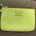 Coach Bags | Coach Wristlet With Signature C Coach Canvas In Neon Green/Yellow | Color: Green/Yellow | Size: Os
