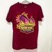 Disney Shirts | Disney Parks Fantasmic Dragons T- Shirt Sorcerer Mickey Shirt Hanes Size Small | Color: Red/Yellow | Size: S