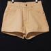 Levi's Shorts | Levi’s 950 Jean Shorts Mustard Relaxed Fit Junior’s Size 5 | Color: Orange/Yellow | Size: 5j