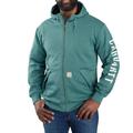 Carhartt Shirts | Carhartt Loose Fit Rain Defender Zip Fleece Lined Hoodie | Color: Green | Size: S