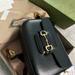 Gucci Bags | Gucci Horsebit 1955 Mini Bag Add A Hybrid Twist To The Vintage Inspires Line. | Color: Black/Gold | Size: Os