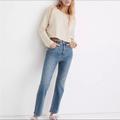 Madewell Jeans | Madewell Slim Demi-Boot Jeans | Color: Blue | Size: 27