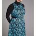 Anthropologie Dresses | Anthropologie Hutch Floral Jacquard Cut Out Mini Dress 14 | Color: Black/Blue | Size: 14