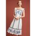 Anthropologie Dresses | Anthropologie Farm Rio Galatea Embroidered Dress | Color: White | Size: M