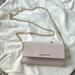 Michael Kors Bags | Michael Kors Large Leather Convertible Chain Wallet | Color: Cream/Pink | Size: Os