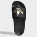 Adidas Shoes | Nib Women’s Size 7 (Euro Sz 39) Adidas Adilette Lite Slides In Black & Gold | Color: Black/Gold | Size: 7