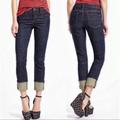 Anthropologie Jeans | **Nib** Anthropologie Holding Horses Claire Slim Cuff Jean | Color: Blue | Size: 27