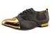 Coach Shoes | Coach Jocelyn Black Cap Toe Oxford 8b | Color: Black/Gold | Size: 8