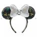 Disney Accessories | Disney100 Minnie Mouse Ear Headband For Adults - Disneyland | Color: Blue/Silver | Size: Os