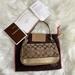 Coach Bags | Authentic Vintage Y2k Coach Brown Signature Clutch | Color: Brown/Gold | Size: Os