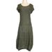 Athleta Dresses | Athleta Downtown Cashmere Blend Pointelle Knit Sweater Dress | Color: Green | Size: M