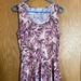 Lularoe Dresses | Lularoe Nikki Dress-It’s Got Pockets!! | Color: Cream/Pink | Size: M