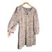 Anthropologie Dresses | Anthropologie Dolan Cheetah Print Dress 1x | Color: Cream/Tan | Size: 1x