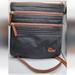 Dooney & Bourke Bags | Dooney & Bourke North South Triple Zip Luxury Crossbody Shoulder Bag | Color: Black/Brown | Size: Os