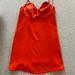 Free People Dresses | Free People Red Coral Satin Bustier Mini Slip Dress New Tag Large | Color: Red | Size: L