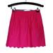 J. Crew Skirts | J. Crew Fuchsia Hot Pink Paper Bag Waist Barbiecore Linen/Cotton Mini Skirt | Color: Pink | Size: 2