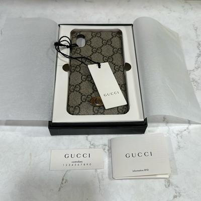 Gucci Cell Phones & Accessories | Authentic Gucci Iphone X / Xs Case + 2 Screen Protectors | Color: Red | Size: Os