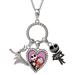 Disney Jewelry | Disney Nightmare Before Christmas Charms Necklace | Color: Black/Silver | Size: Os