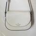 Kate Spade Bags | Kate Spade Leila Mini Flap Buttermilk Glaze Crossbody | Color: Cream/White | Size: Os