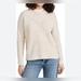 Madewell Sweaters | Madewell Sweaters Madewell Belfiore Ribbed Pullover Wool Sweater Women's Size Xs | Color: Cream/Tan | Size: Xs