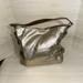 Michael Kors Bags | Michael Michael Kors Metallic Silver Leather Tote | Color: Silver | Size: Os