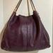 Coach Bags | Coach Purple Pebbled Leather Satchel Handbag | Color: Purple | Size: Os