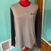 Under Armour Shirts | Men’s Under Armour Cold Gear Long Sleeve Henley, Size Small - Barely Worn | Color: Gray/Silver | Size: S