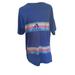 Adidas Shirts | Adidas Graphic T Shirt Medium Made In Usa | Color: Blue | Size: M