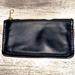 Coach Bags | Coach Vintage Black Leather Pochette Pouch Clutch Wallet Bag | Color: Black | Size: 7” X 4”