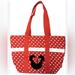 Disney Bags | Disney Minnie Mouse Travel Tote | Color: Red/White | Size: Os