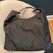 Gucci Bags | Gucci Gg Nylon Extra-Large Travel Hobo Bag (100% Authentic) | Color: Black | Size: Os