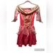 Disney Other | Disney Aurora Sleeping Beauty Adult Small 2-4 Costume Dress Only Nwot | Color: Gold/Pink | Size: Small 2-4