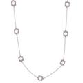 Kate Spade Jewelry | Kate Space Logo Hole Punch Silver Necklace | Color: Silver | Size: Os