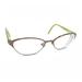 Kate Spade Accessories | Kate Spade Caris 0jbj Brown Tortoise Green Cat Eye Eyeglasses Frames 50-16 135 | Color: Brown/Green | Size: Os