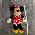Disney Toys | Disney Plush Minnie Mouse Doll | Color: Red | Size: Osbb